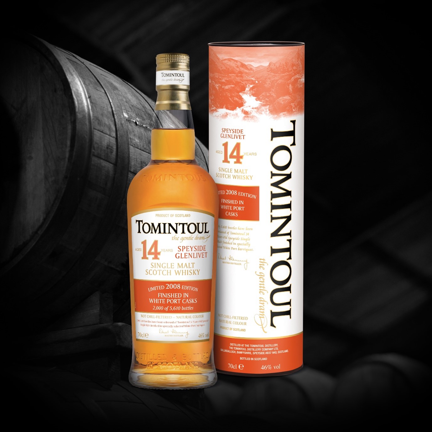 Tomintoul 14 Year Old White Port Cask Finish Launches