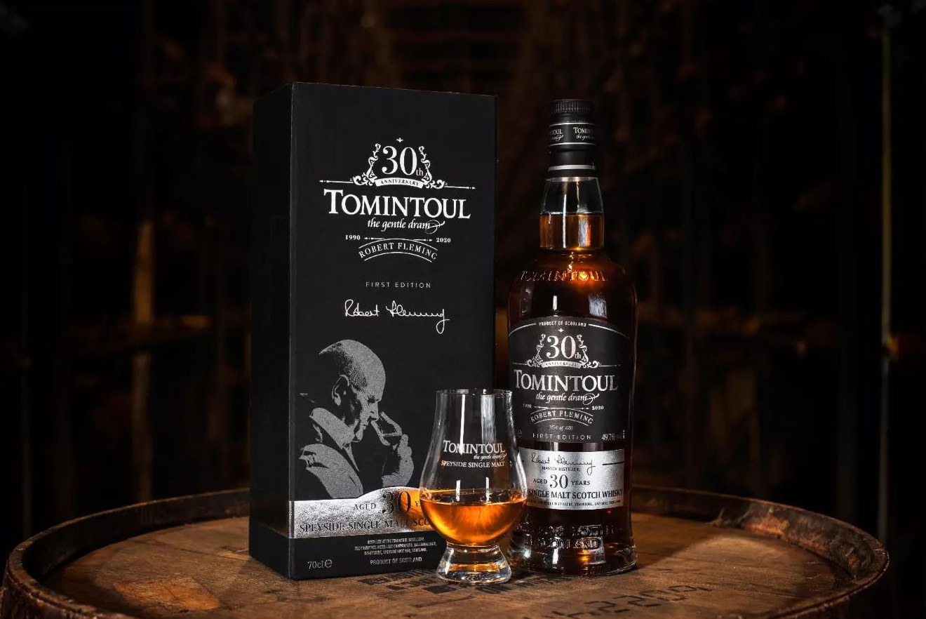New Release Commemorating Robert Fleming's 30 Years at Tomintoul Distillery