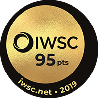 IWSC Gold Sticker Score95