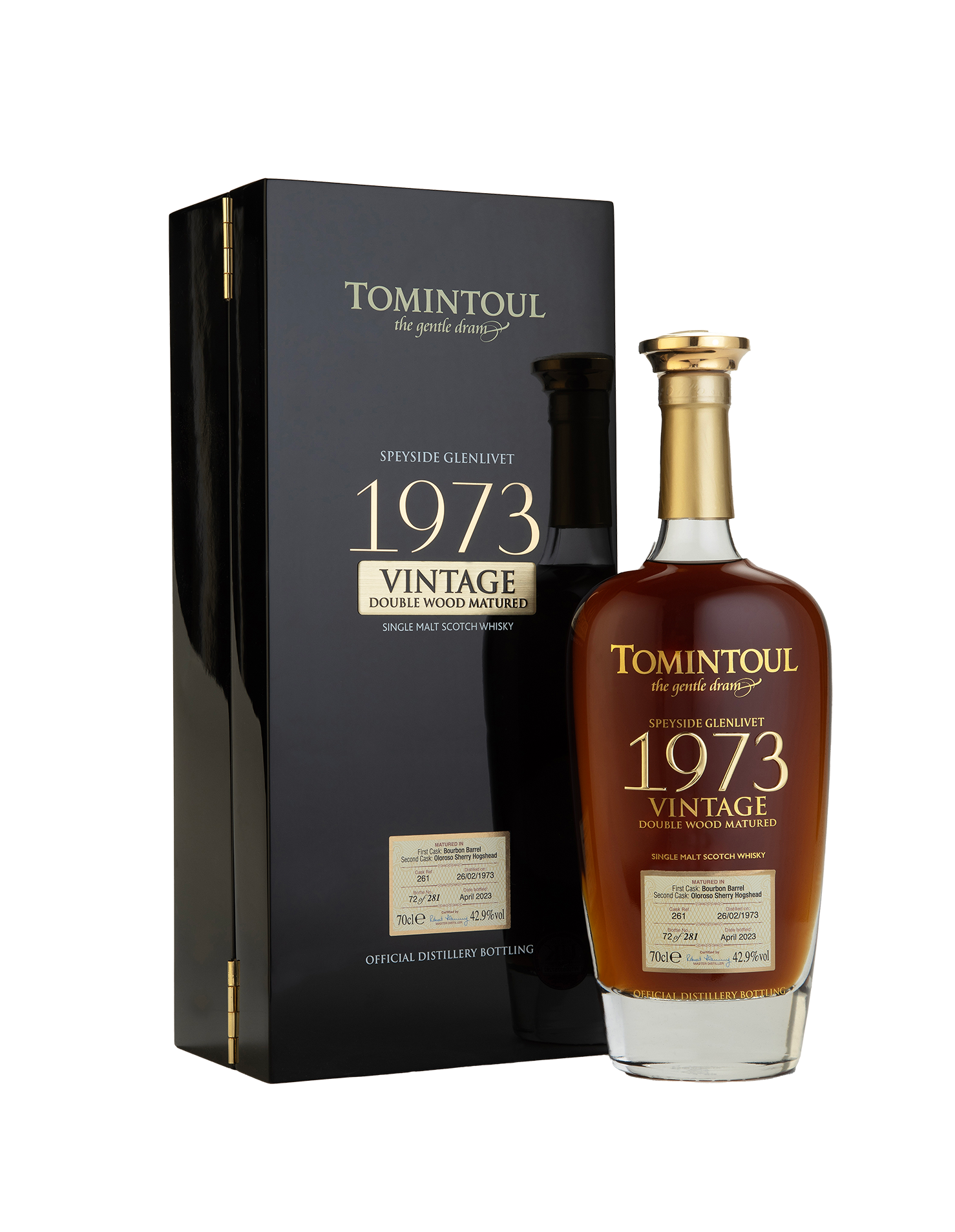 Tomintoul Vintage 1973 Cask No. 261