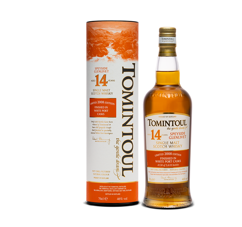Tomintoul 14 Years Old White Port Cask Finish