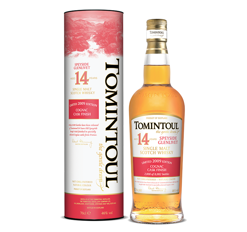 Tomintoul 14 Years Old 2009 Cognac Cask Finish 