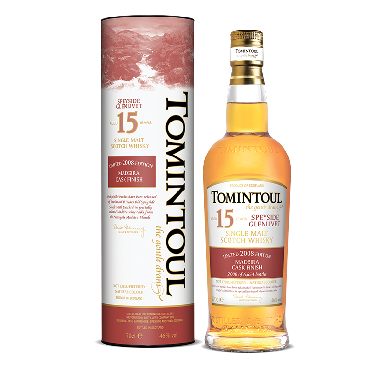 Tomintoul 15 Years Old 2008 Madeira Cask Finish 