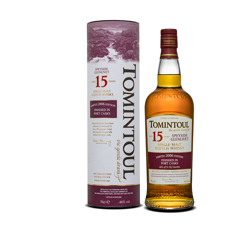 Tomintoul 15 Years Old Port Cask Finish